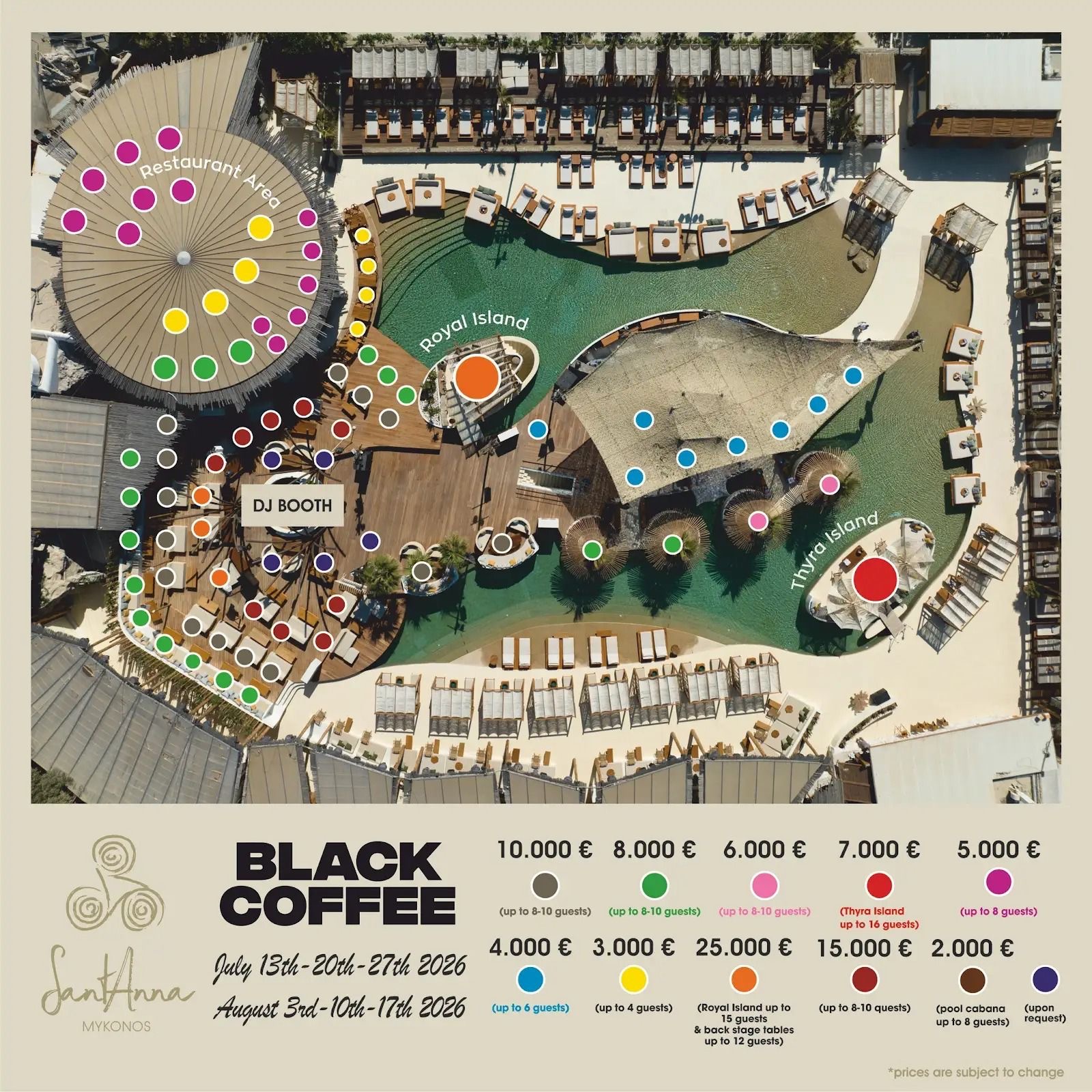 Black Coffee floor plan